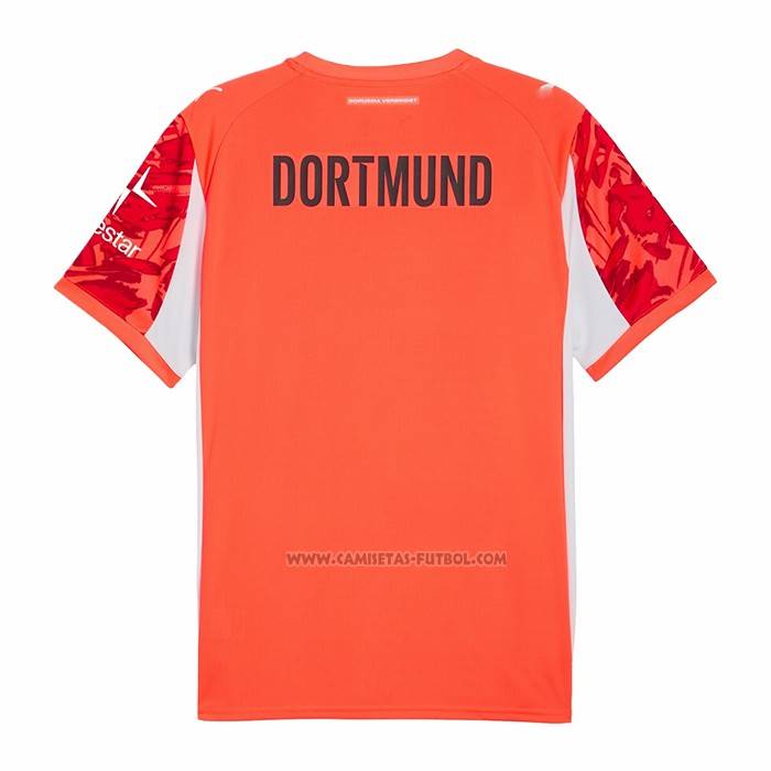 2ª Camiseta Borussia Dortmund Portero 2025-2026 Rojo